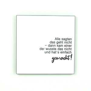 Wandbild - geht nicht gibt´s nicht!
